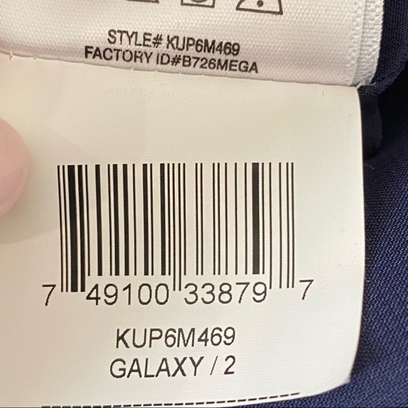 NWT BCBGeneration Galaxy Blue Pleated One-Shoulder Cocktail Dress Size 2 - Picture 11 of 14